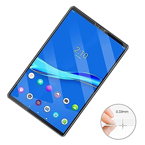 Kokio 2Pcs Protector de Pantalla para Lenovo Tab M10 Plus/TB-X606F/TB-X606X 10.3", Screen Protector Vidrio Templado Anti-Huellas, Resistente a los arañazos Película Protectora para Lenovo Tab M10 Plus