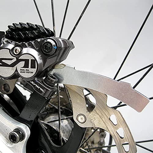 Komoyo 2 Pcs Pastillas de Freno Bicicleta de Acero Inoxidable Freno de Disco de Ciclismo Accesorios para Bicicletas de Montaña y de Carreras