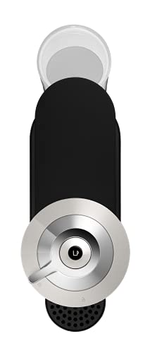 Krups Nespresso VERTUO Next XN910B - Cafetera de cápsulas, máquina de café expreso de Krups, café diferentes tamaños, 5 tamaños tazas, tecnología Centrifusion, calentamiento 30s, Wifi, Bluetooth, Gris