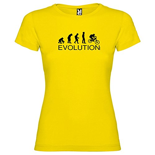 Kruskis 11502302SS130 Camiseta, Mujer, Amarillo, S