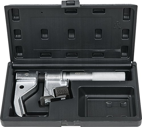 KS Tools 150.1430 - Pack de 7 piezas con peine de roscar, diámetro 25-140 mm