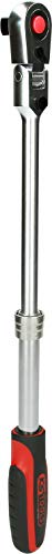 KS Tools 914.1220 SlimPOWER Carraca reversible telescópica articulada (1/2", 72 dientes)