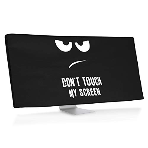 kwmobile Carcasa Compatible con Monitor de 34-35" - Funda Anti Polvo para Pantalla - Protector Don't Touch my Screen