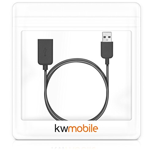kwmobile Conector de Carga Compatible con Polar M200 - Cable USB con Base de conexión para Fitness Tracker y smartwatch