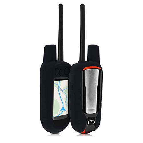 kwmobile Funda Compatible con Garmin Alpha 100 - Carcasa de Silicona para navegador GPS - Cover Negro
