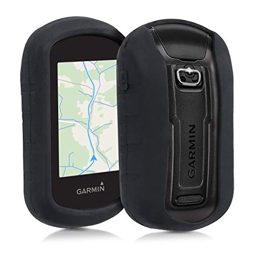 kwmobile Funda Compatible con Garmin eTrex Touch 25/35 - Carcasa de Silicona para navegador GPS - Cover Negro