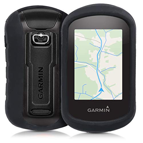 kwmobile Funda Compatible con Garmin eTrex Touch 25/35 - Carcasa de Silicona para navegador GPS - Cover Negro