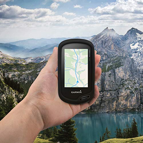 kwmobile Funda Compatible con Garmin Oregon 700 / 750t / 600/650 - Carcasa de Silicona para navegador GPS - Cover Negro