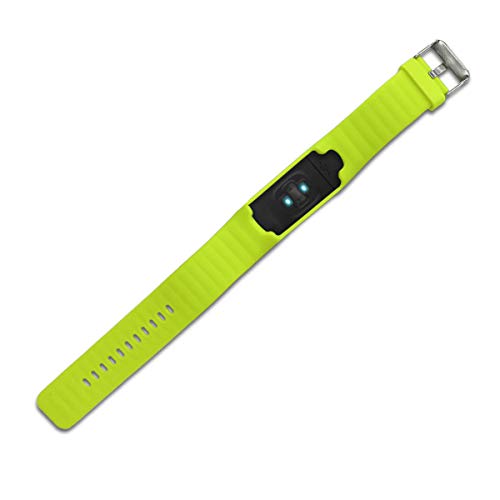 kwmobile Pulsera Compatible con Polar A360 / A370 - Correa para Reloj Inteligente Silicona TPU Verde