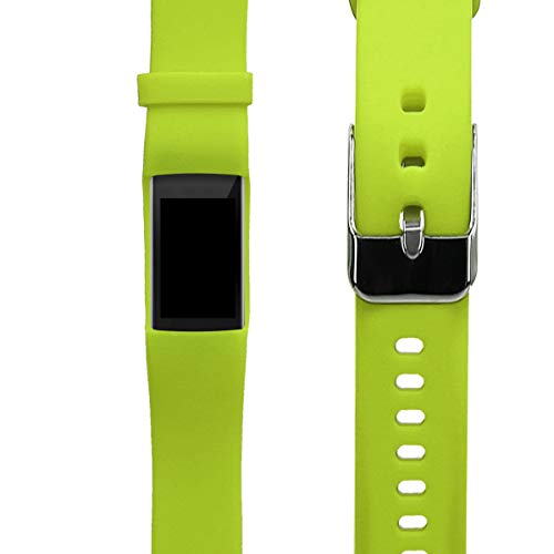 kwmobile Pulsera Compatible con Polar A360 / A370 - Correa para Reloj Inteligente Silicona TPU Verde