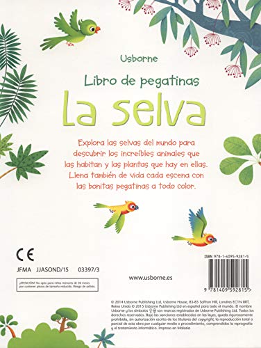 La selva (Mi primer libro de pegatinas)