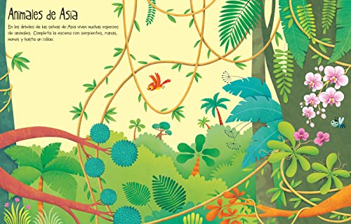La selva (Mi primer libro de pegatinas)