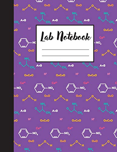 Lab Notebook: A Laboratory Notebook For Student With 1/4 inches Graph Paper Notebook