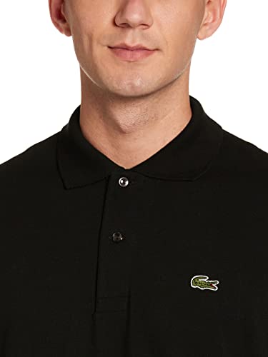 Lacoste L1212 Camisa Polo para Hombre, Negro (Noir), 3XL