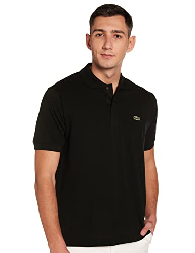 Lacoste L1212 Camisa Polo para Hombre, Negro (Noir), 3XL