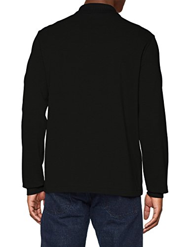 Lacoste L1312 Polo, Noir, 6XL para Hombre