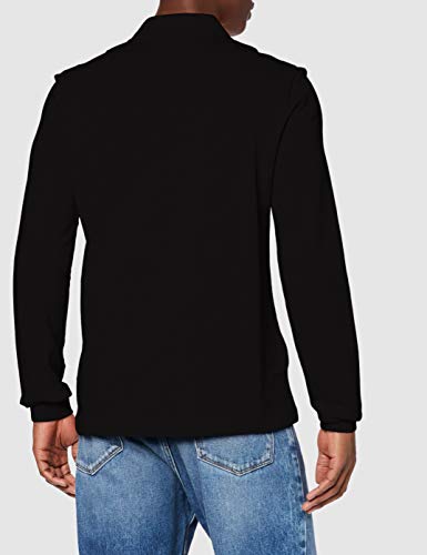 Lacoste L1312 Polo, Noir, 6XL para Hombre