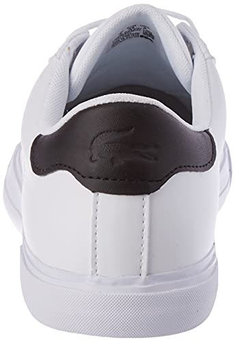 Lacoste Lerond Plus 0121 1 CMA, Zapatillas Hombre, Wht/Blk, 43 EU