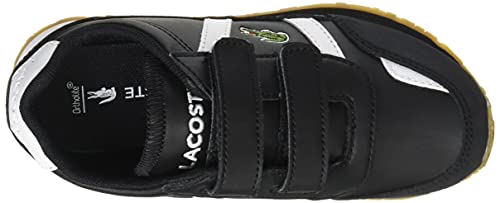 Lacoste Partner 0121 1 SUC, Zapatillas, Blk/Wht, 34 EU