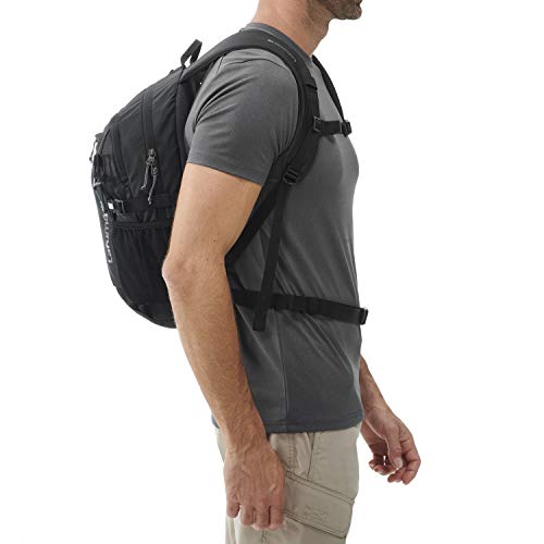 Lafuma, Alpic 20, Mochila Unisex para Senderismo y Día a Día, 20 litros, Negro