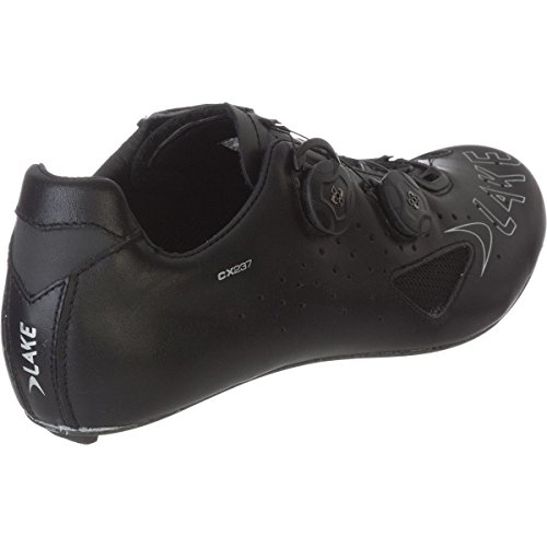 Lake Cx237-x - Zapatillas de Ciclismo Unisex para Adulto, Unisex Adulto, L3009598, Negro, 40.5