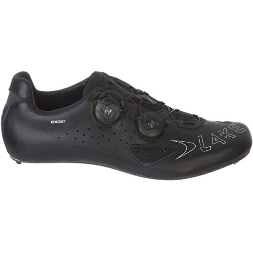 Lake Cx237-x - Zapatillas de Ciclismo Unisex para Adulto, Unisex Adulto, L3009598, Negro, 40.5