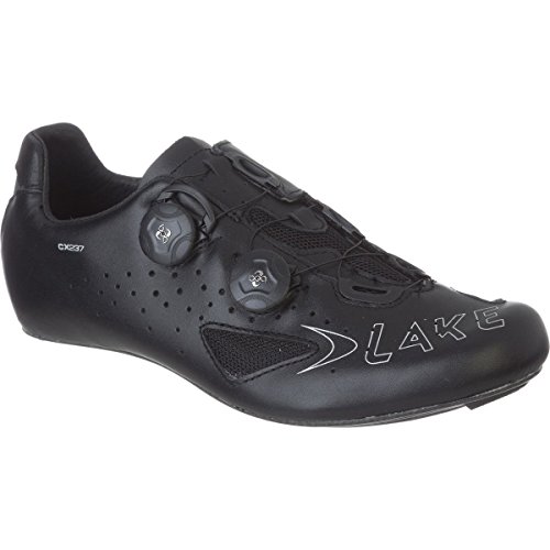 Lake Cx237-x - Zapatillas de Ciclismo Unisex para Adulto, Unisex Adulto, L3009598, Negro, 40.5