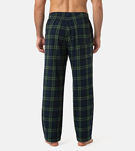 LAPASA Pantalon Pijama Hombre Invierno Pijama Algodon Pantalon Pijama Hombre Largo Franela M39 L Multicolor