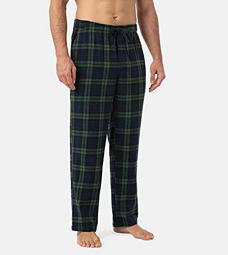 LAPASA Pantalon Pijama Hombre Invierno Pijama Algodon Pantalon Pijama Hombre Largo Franela M39 L Multicolor