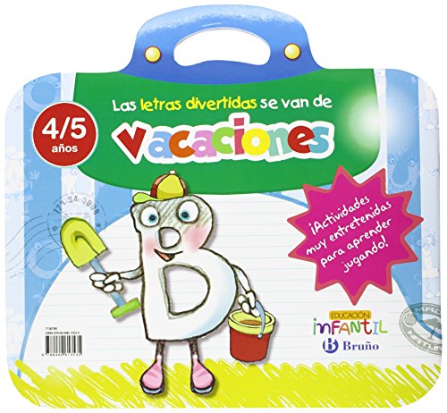 Las letras divertidas se van de vacaciones 4 años (Castellano - Material Complementario - Vacaciones Educación Infantil) - 9788469613535