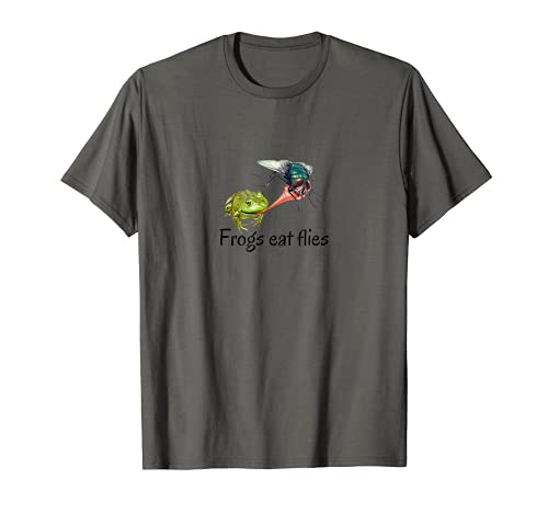 Las ranas comen moscas Camiseta