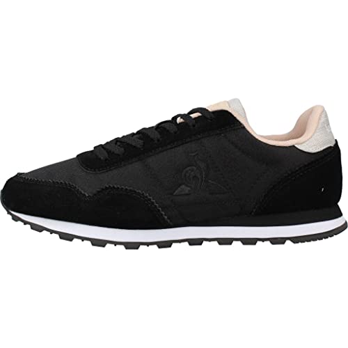 Le Coq Sportif Astra W Brogue, Zapatillas Deportivas Mujer, Black, 38 EU