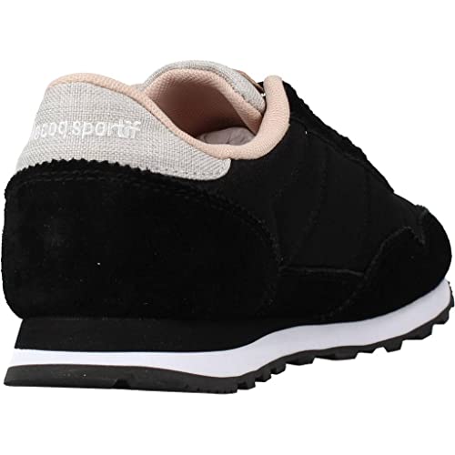 Le Coq Sportif Astra W Brogue, Zapatillas Deportivas Mujer, Black, 38 EU