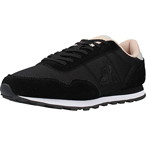 Le Coq Sportif Astra W Brogue, Zapatillas Deportivas Mujer, Black, 38 EU