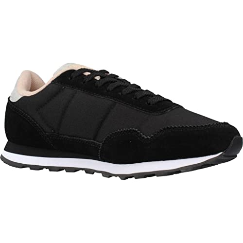 Le Coq Sportif Astra W Brogue, Zapatillas Deportivas Mujer, Black, 38 EU