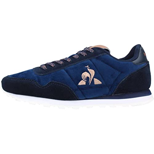 Le Coq Sportif Astra W Velvet, Zapatillas Deportivas Mujer, Dress Blue, 40 EU