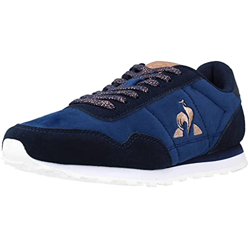 Le Coq Sportif Astra W Velvet, Zapatillas Deportivas Mujer, Dress Blue, 40 EU