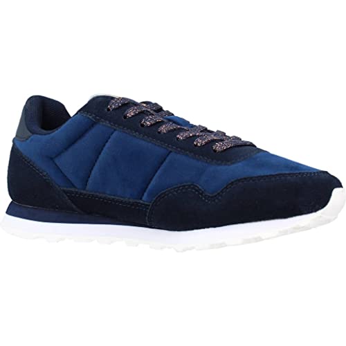 Le Coq Sportif Astra W Velvet, Zapatillas Deportivas Mujer, Dress Blue, 40 EU