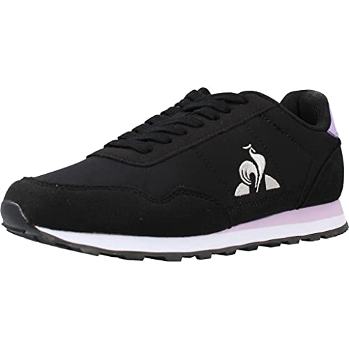 Le Coq Sportif Astra W, Zapatillas Deportivas Mujer, Black, 38 EU