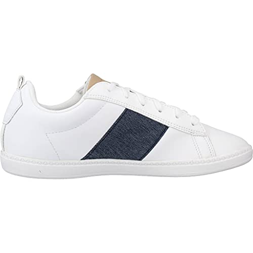 Le Coq Sportif COURTCLASSIC GS, Zapatillas Deportivas, Optical White/Dress Blue, 36 EU