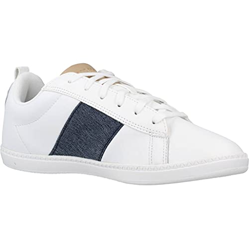 Le Coq Sportif COURTCLASSIC GS, Zapatillas Deportivas, Optical White/Dress Blue, 36 EU