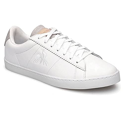 Le Coq Sportif Elsa Brogue, Zapatillas Deportivas Mujer, Optical White, 40 EU