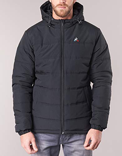 Le Coq Sportif ESS Doudoune Heavy N°1 M Chaqueta, Hombre, Black