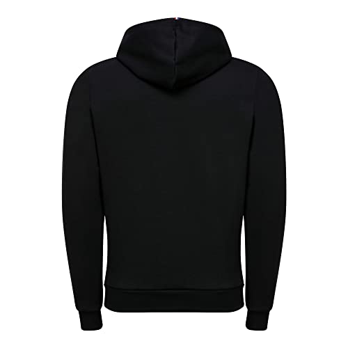 Le Coq Sportif ESS FZ Hoody N°2 Sudadera, Hombre, Black, XS