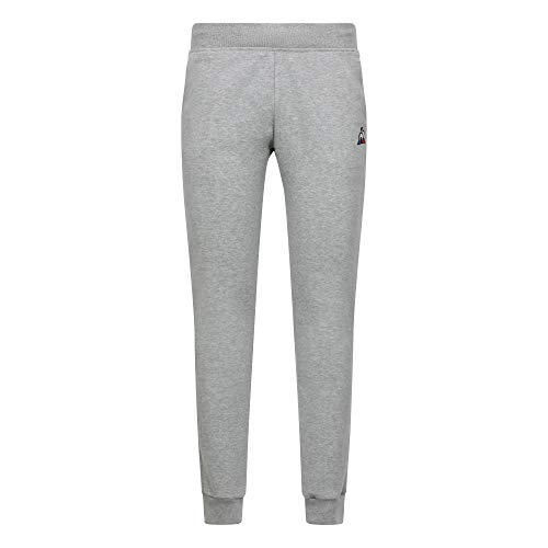 Le Coq Sportif ESS Pant Slim N°1 Pantalón, Hombre, Gris chiné Clair, XS