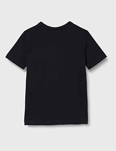 Le Coq Sportif Fanwear tee SS Camiseta de Manga Corta, Niños, Enfant Black, 10A