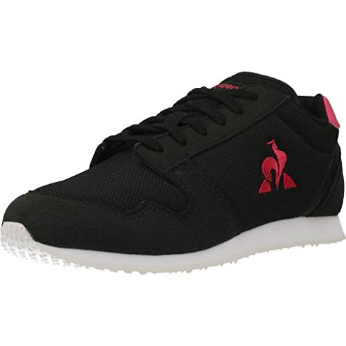 Le Coq Sportif JAZY GS, Zapatillas, Black/Honeysuckle, 29 EU