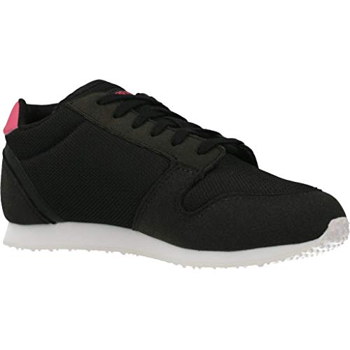 Le Coq Sportif JAZY GS, Zapatillas, Black/Honeysuckle, 29 EU