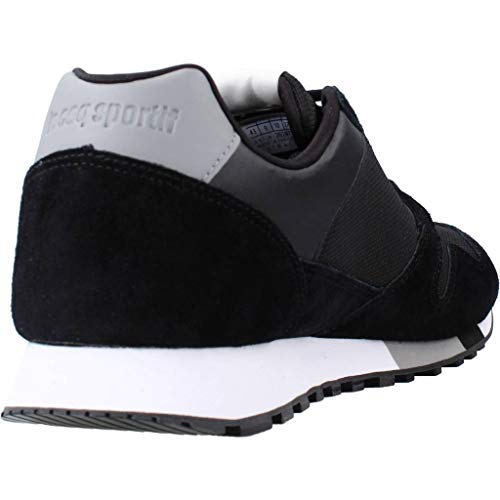 Le Coq Sportif Manta, Zapatillas Hombre, Black/Titanium, 44 EU