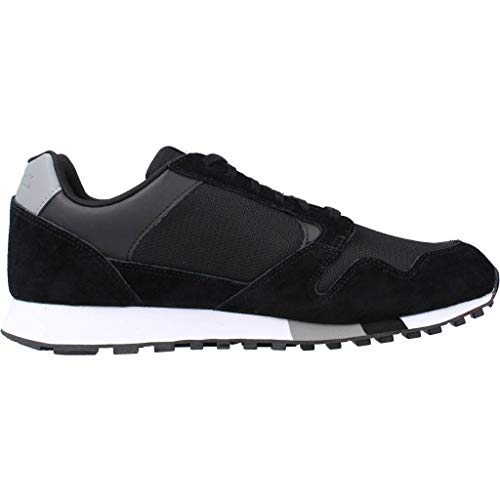 Le Coq Sportif Manta, Zapatillas Hombre, Black/Titanium, 44 EU